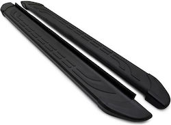 Plăci Laterale Faba Negre-163cm 2 Bucăți din Aluminiu Fără Baze Universale Omtec Automotiv