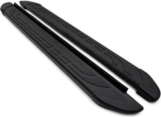 Plăci Laterale Faba Negre-163cm 2 Bucăți din Aluminiu Fără Baze Universale Omtec Automotiv