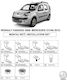 Side Step Bases Dma Mercedes-Benz Citan 2013-2021 Mvn W415 Renault Kangoo 2008-2015 Mercedes Benz Omtec Otomotiv
