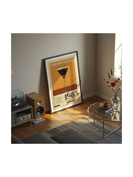 Poster Vintage Espresso Martini Classic Cocktai...