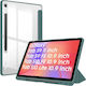 Husă Magnetică Trifold Samsung Galaxy Tab S10 Lite S10 Fe 10.9" 2025 Smart Cover Suport Stilou Verde Marin