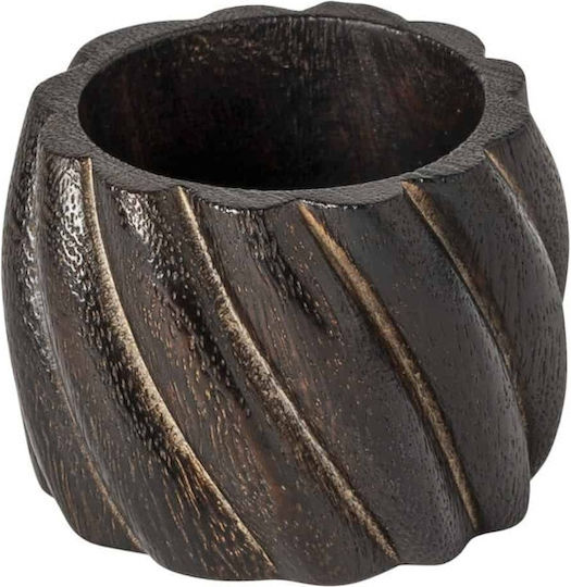 Napkin Ring Wood Σετ 4 Dark Wood Costa Nova Portugal