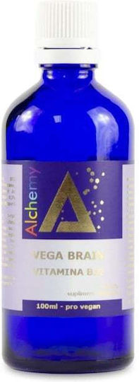Vega Brain Vitamina B12 Lichid Alchemy 100ml