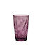 Bormioli Rocco Set de pahare pentru apa din Sticlă în Culoarea Violet 470ml 6buc
