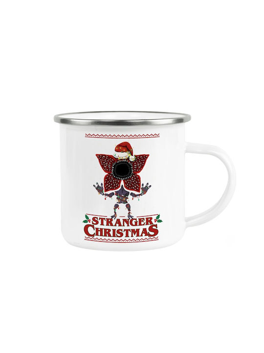 Koupakoupa Mug Metallic White 360ml