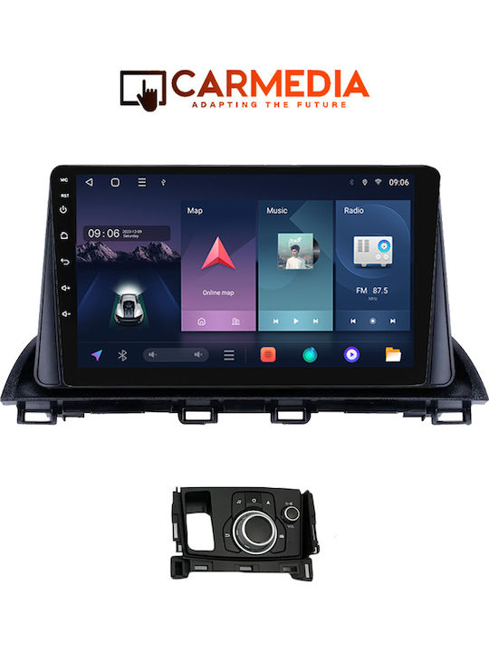 Carmedia Car Audio System for Mazda CX-4 2014 (Bluetooth/USB/WiFi/GPS/Apple-Carplay/Android-Auto) with Touch Screen 9"