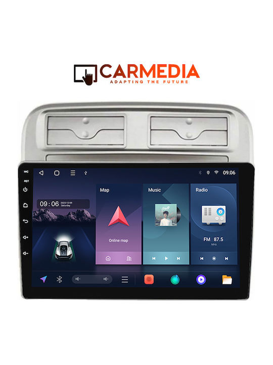 Carmedia Car Audio System for Fiat Grande Punto 2005-2012 Bluetooth USB Wi-Fi GPS Apple CarPlay Android Auto with 9 Inch Touch Screen