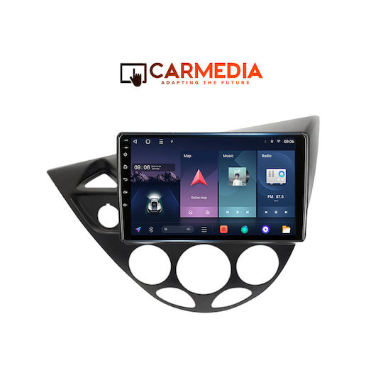 Carmedia Ηχοσύστημα Αυτοκινήτου για Ford Focus 1995-2003 (Bluetooth/USB/WiFi/GPS/Apple-Carplay/Android-Auto) με Οθόνη Αφής 9"