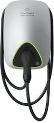 Sunpower Drive Επιτοίχιος Τριφασικός Σταθμός Φόρτισης 22kW με Ενσωματωμένο Καλώδιο Type 2 Sunpower Drive Επιτοίχιος Τριφασικός Σταθμός Φόρτισης 22kW με Ενσωματωμένο Καλώδιο Type 2