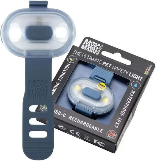 Max Molly Φωτάκι Προστασίας Σκύλου Matrix Ultra Led-safety Light-ocean
