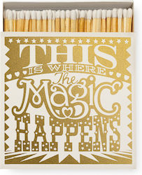 Magic Matchbox Long Burning Matches 10cm Archivist