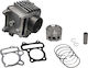 Motorradkolben- und Zylindersatz 52.4mm für Daytona Sprinter 125
