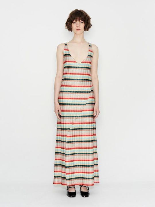 Summer Maxi Striped Dress