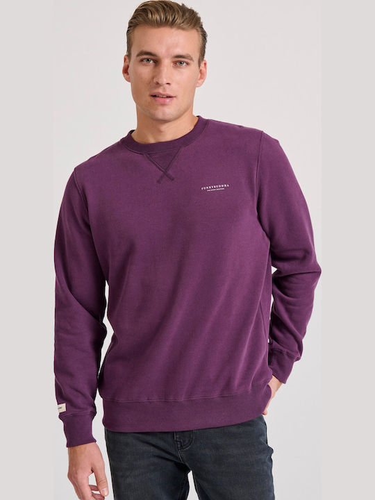 Funky Buddha Sweatshirt Lila