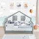 Baby Crib Bedding Set 8pcs Grey