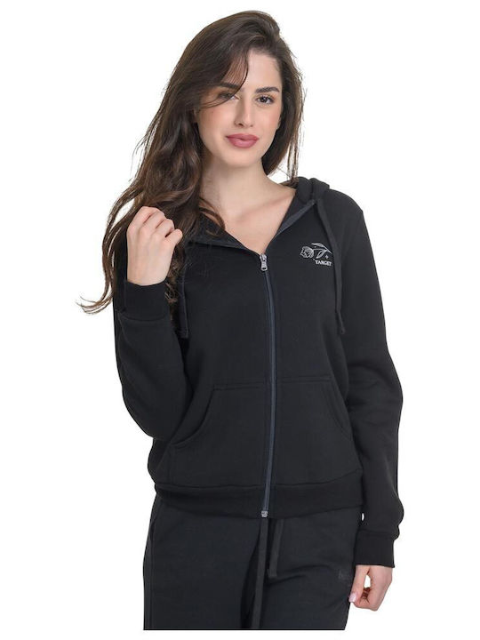 Women's Sweatshirt Jacket Hooded Floral
