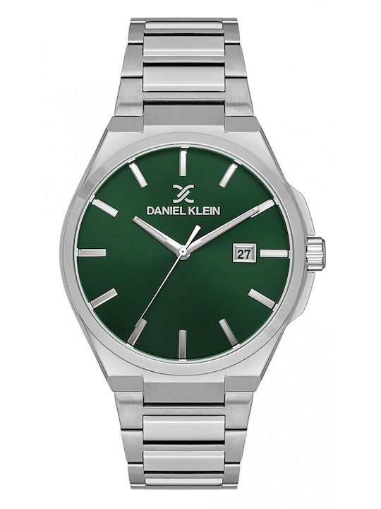 Daniel Klein Men's Watch Battery with Silver Me...