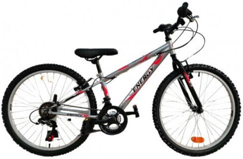 Energy Thunder 26" 2025 Gray Mountain Bike with 21 Speeds