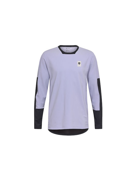 Fox Defend Long Sleeves Cycling Jersey Purple