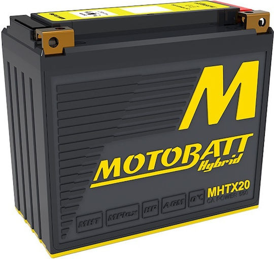 Батерия Motobatt Hybrid Mhtx20 12v 14.9ah 350cca