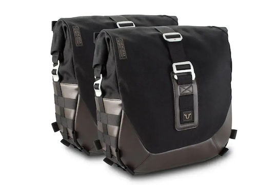 SW-Motech Motorcycle Saddle Side Bag Set in Black Colour