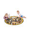 Gearbox Kids Synthetic Activity Mat Cars