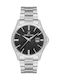 Daniel Klein Men's Watch Battery with Silver Metal Bracelet