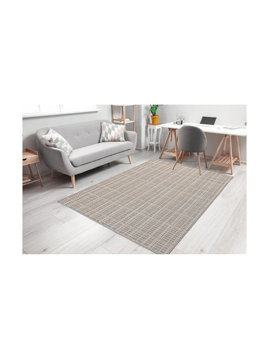 Nikotex Carpets Non-Slip Living Room Rug Warren Gray-Pink 133x190