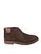 Leder Herrenstiefel BROWN