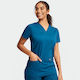 Cherokee Wwe620 Women's Blue Medical Blouse