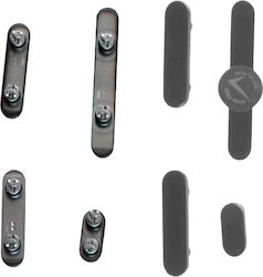 Iphone 15 Pro/15 Pro Max Side Keys On Off 4 Pieces Titanium Natural 3p Iphone 15 Pro/15 Pro Max Side Keys On Off 4 Pieces Titanium Natural 3p
