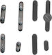 Iphone 15 Pro/15 Pro Max Side Keys On Off 4 Τεμ Titanium Natural 3p