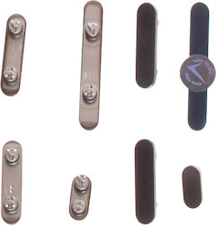 Iphone 15 Pro/15 Pro Max Side Keys On Off 4 Pieces Titanium Black 3p Iphone 15 Pro/15 Pro Max Side Keys On Off 4 Pieces Titanium Black 3p