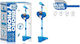 Microphone Karaoke Blue