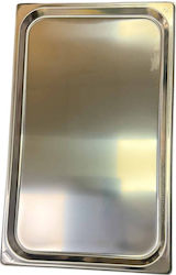 Gn 1/1 10mm Mirror Tray Gastronorm S S 18/10 Aps Germany