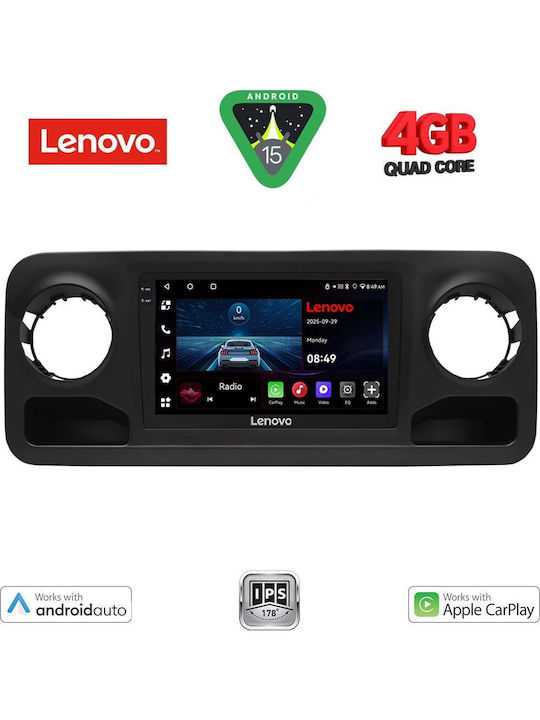 Lenovo Car Audio System for Mercedes-Benz Sprinter 2018 (Bluetooth/USB/WiFi/GPS/Apple-Carplay/Android-Auto) with Touch Screen 10"
