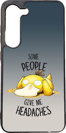 Handyhülle Hochwertige Samsung Galaxie A15 Umschlag Rückseite Schwarz Silikon Pokemon Nr5 Psyduck