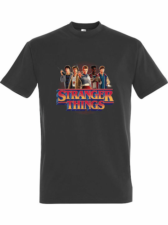 Unisex T-shirt Stranger Things Season 5 Main Cr...