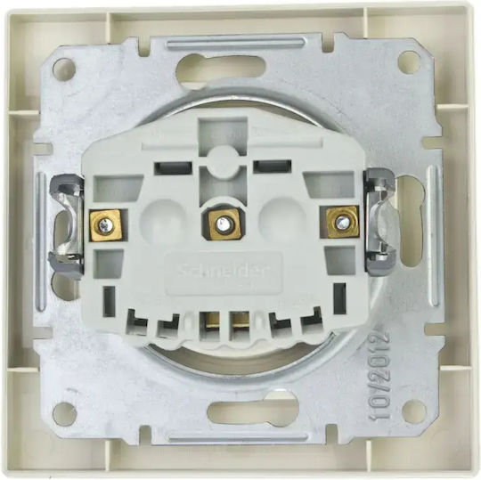 Asfora Single Socket Screens Cream Eph2800223