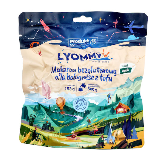 Lyommy Freeze-dried Food Pasta A'la Bolognese Tofu 500 G