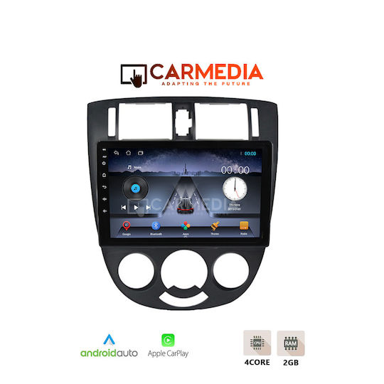 Carmedia Car Audio System for Chevrolet Lacetti 2005 (Bluetooth/USB/WiFi/GPS/Apple-Carplay/Android-Auto) with Touch Screen 10"