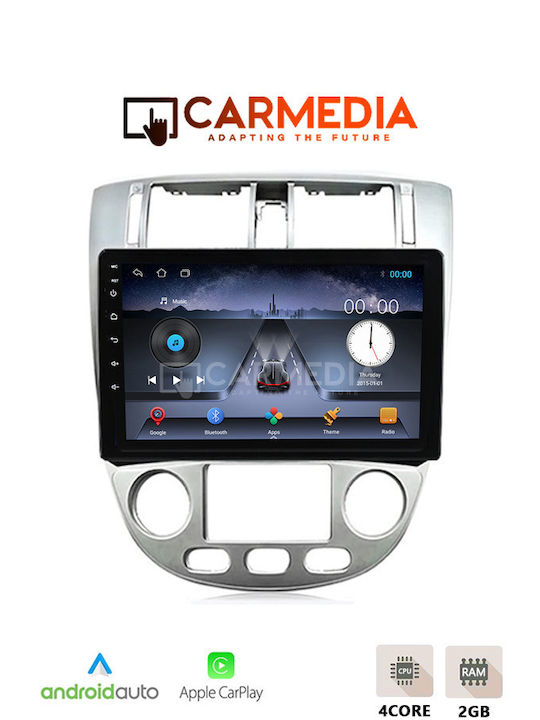 Carmedia Car Audio System for Chevrolet Lacetti 2005 (Bluetooth/USB/WiFi/GPS/Apple-Carplay/Android-Auto) with Touch Screen 10"
