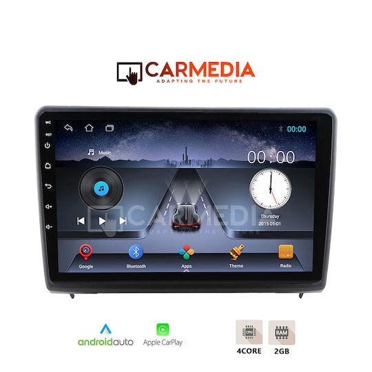 Carmedia Car Audio System for Ford EcoSport 2018 (Bluetooth/USB/WiFi/GPS/Apple-Carplay/Android-Auto) with Touch Screen 10"