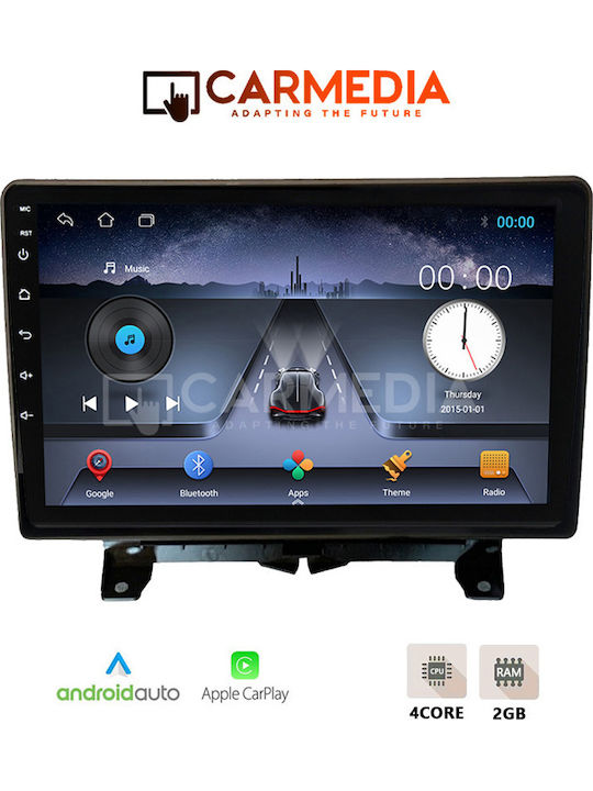 Carmedia Car Audio System for Land Rover Discovery 2004-2009 (Bluetooth/USB/WiFi/GPS/Apple-Carplay/Android-Auto) with Touch Screen 9"
