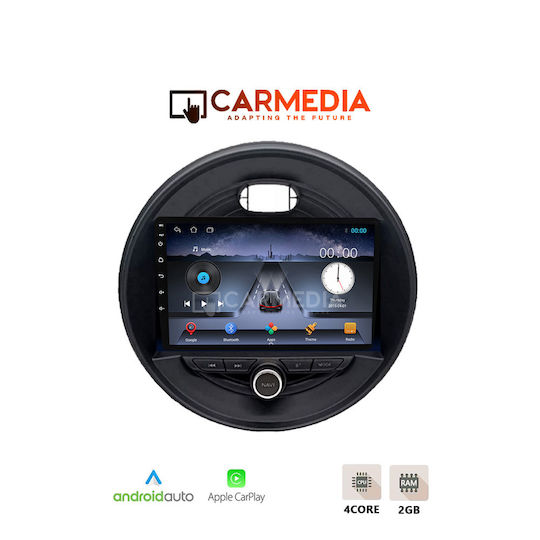 Carmedia Ηχοσύστημα Αυτοκινήτου για Mini Cooper / Clubman / Roadster / Countryman (Bluetooth/USB/WiFi/GPS/Apple-Carplay/Android-Auto) με Οθόνη Αφής 9"