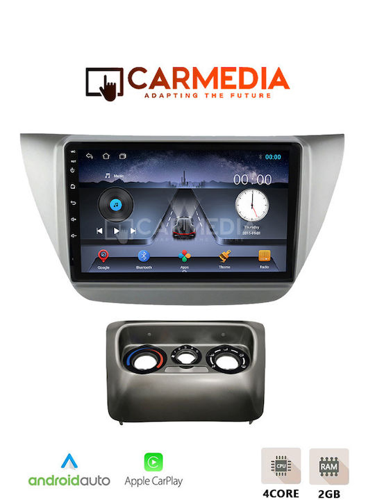Carmedia Auto-Audiosystem für Mitsubishi Lancer 2000-2007 (Bluetooth/USB/WiFi/GPS/Apple-Carplay/Android-Auto) mit Touchscreen 9"