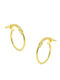 Senzio Belibasakis Earrings Hoops made of Gold 9K