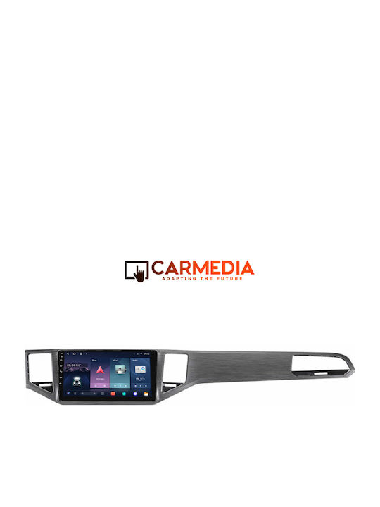 Carmedia Автомобилна Аудио Система (Блутут/USB/WiFi/GPS/Apple-Carplay/Android-Auto) с Тъчскрийн 10"