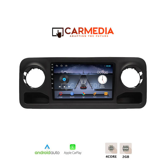 Carmedia Car Audio System for Mercedes-Benz Sprinter 2018 (Bluetooth/USB/WiFi/GPS/Apple-Carplay/Android-Auto) with Touch Screen 10"