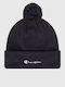 Beanie Ανδρικός Σκούφος Πλεκτός σε Navy Μπλε χρώμα